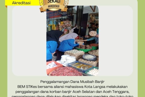 PENGGALAMANGAN DANA MUSIBAH BANJIR
